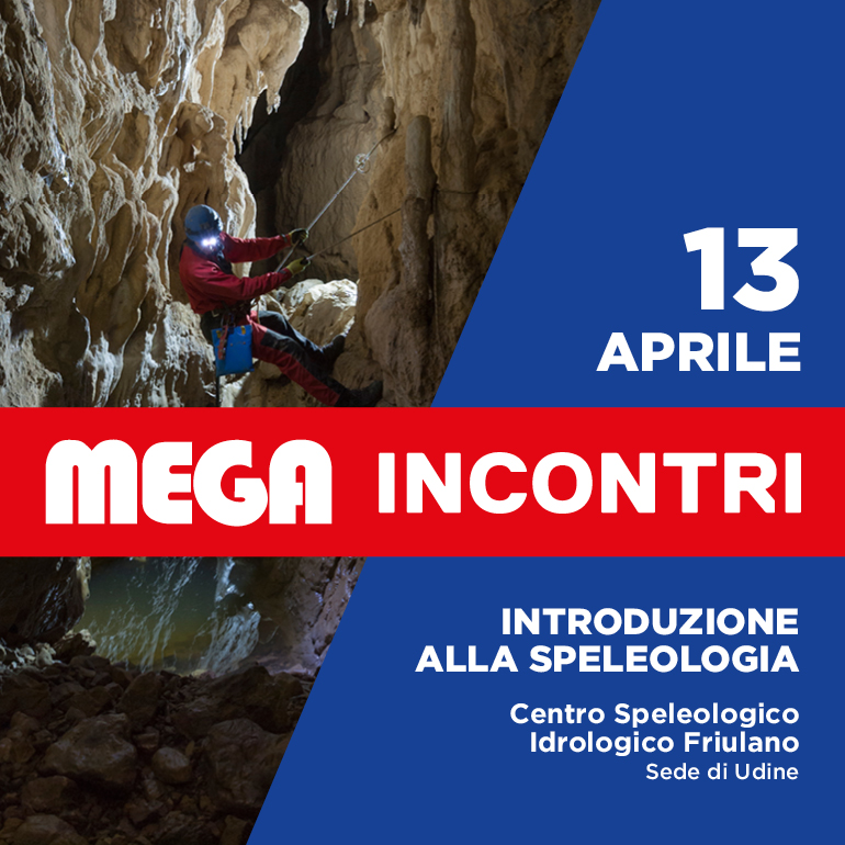Incontro gratuito “Introduzione alla Speleologia" al Mega Intersport